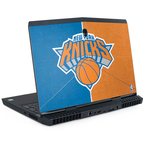 NBA New York Knicks Canvas Dell Alienware Skin
